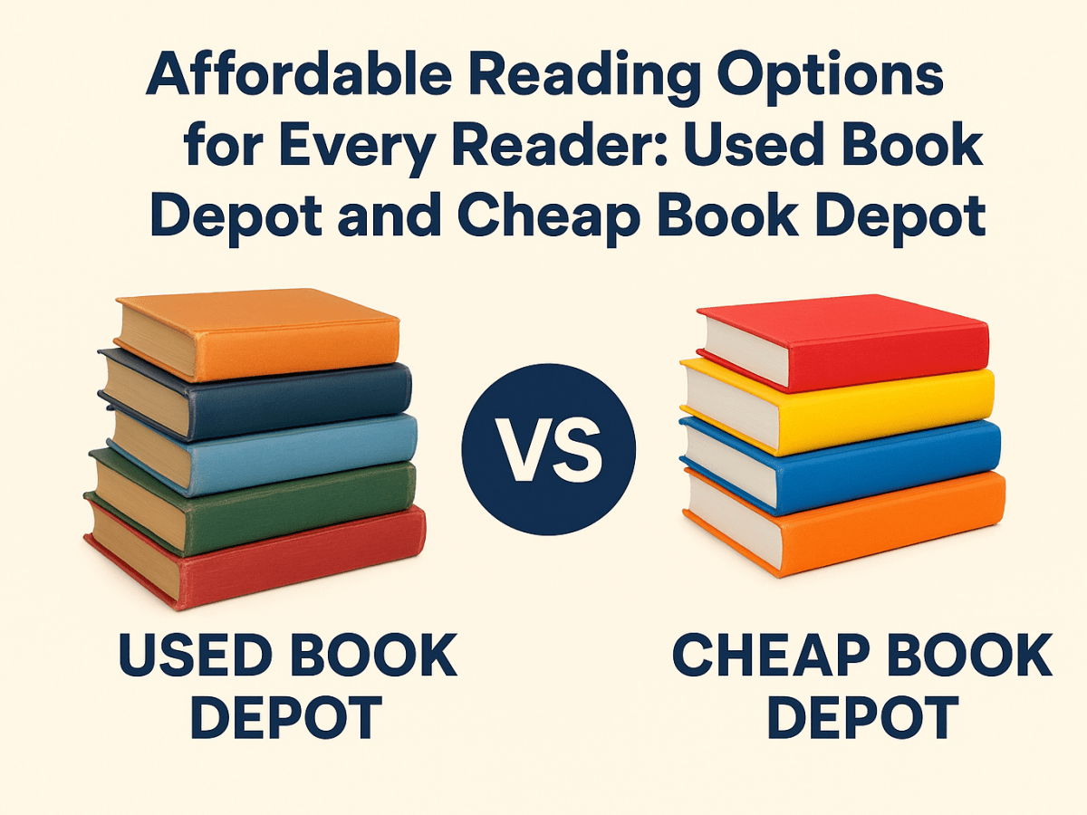 Affordable Reading Options: Used Book Depot and Cheap Book&nbsp;Depot
