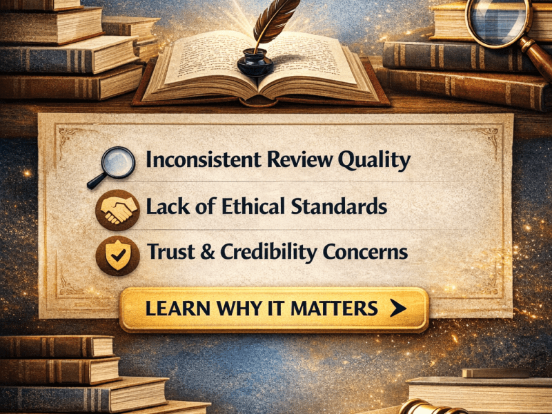 Why Professional Certification Is Needed in Book&nbsp;Reviewing